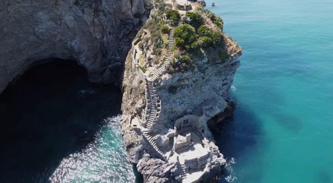 Headland seen from above near Terrasini